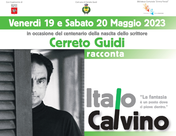 Italo Calvino: "La fantasia è un posto dove ci piove dentro"